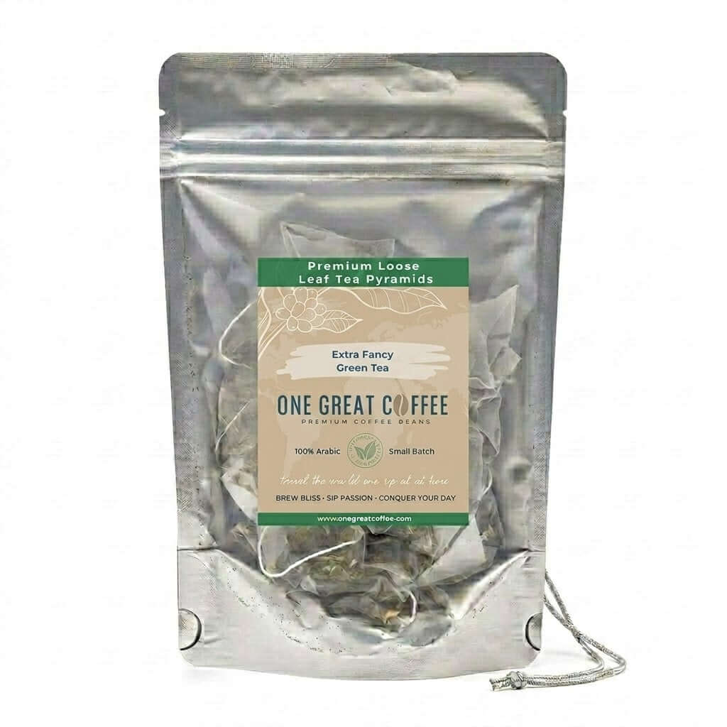 Extra Fancy Green Tea Pyramid Tea