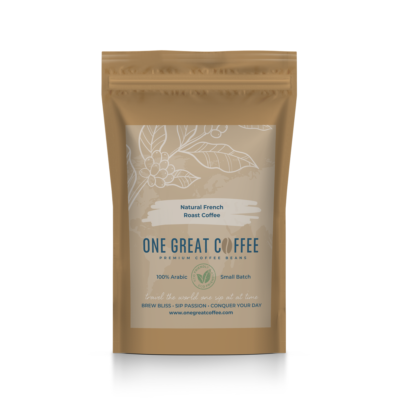 Natural Organic French Roast Coffee