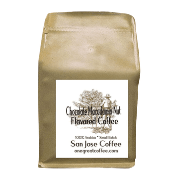 Chocolate Macadamia Nut Flavored Coffee at One Great Coffee. Buy today!
