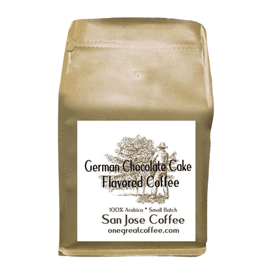 German Chocolate Flavored Coffee at One Great Coffee. Buy today!